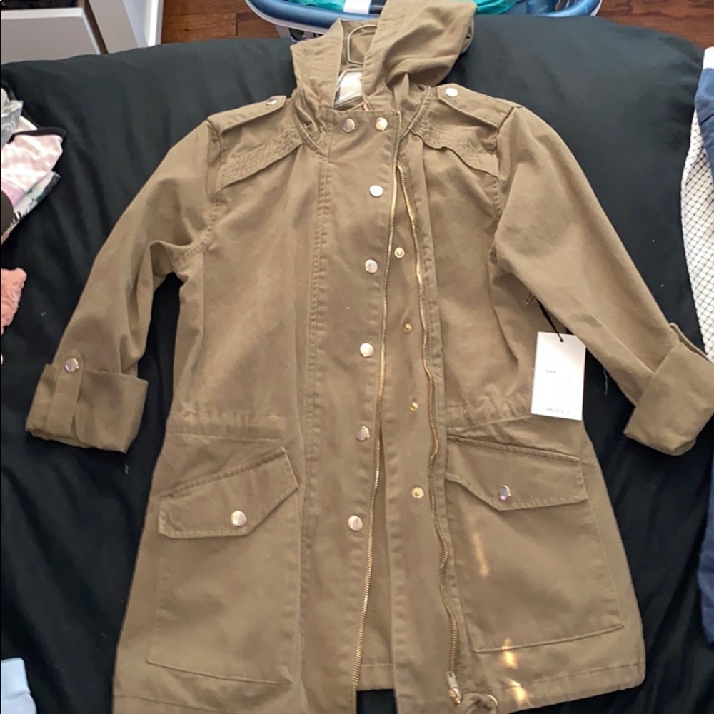 Green Denim Jacket